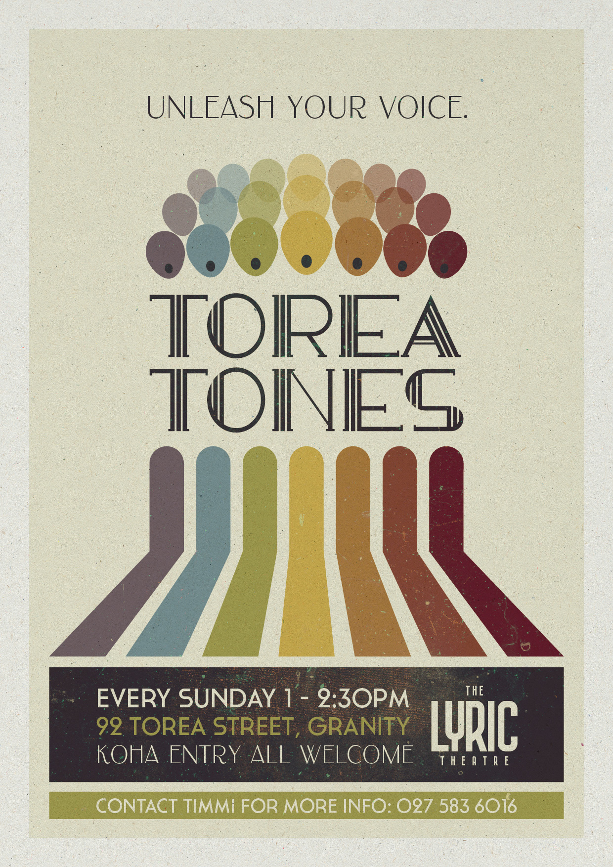 Torea tones poster concept 2