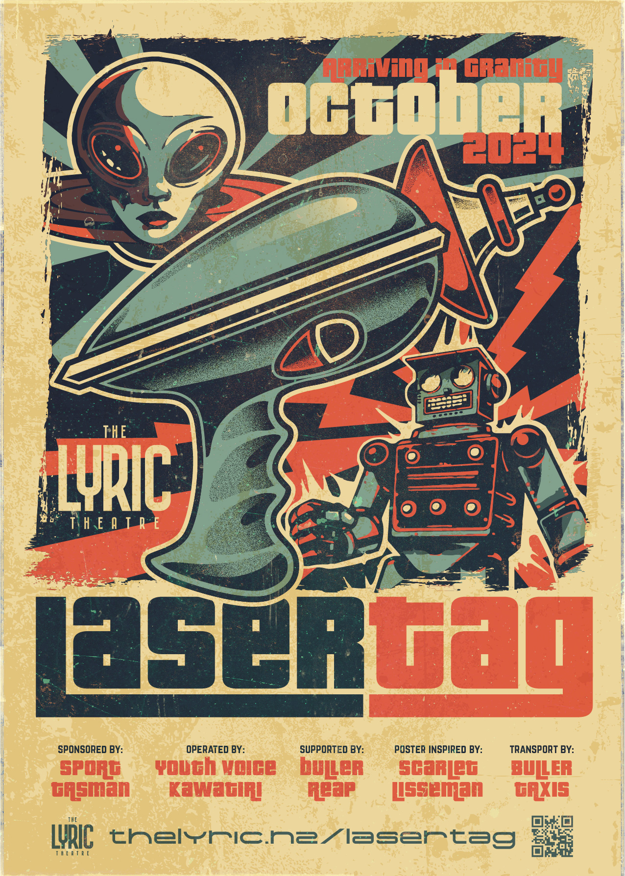 Laser Tag Poster Promo